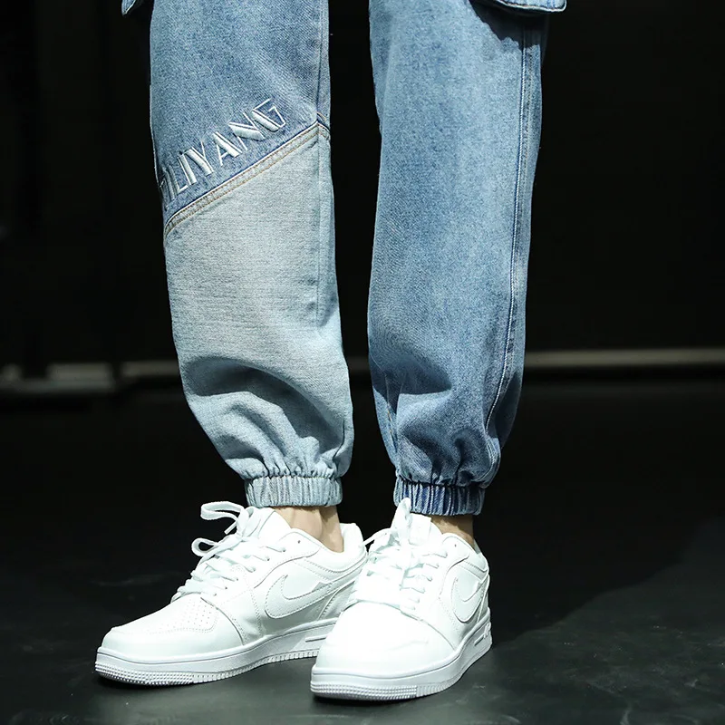 2020 autumn new Trendy fashion men's multi-pocket cargo jeans Teen Classic Hip Hop Pants Business casual color block long pants
2020 autumn new Trendy fashion men's multi-pocket cargo jeans Teen Classic Hip Hop Pants Business casual color block long pants