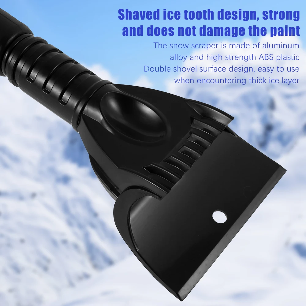 Quick Clean 2 in 1 Car Ice Scraper Windshield Ice Breaker Glass Brush Snow Remover Tool Auto Window Winter Snow Brush Shovel
Quick Clean 2 in 1 Car Ice Scraper Windshield Ice Breaker Glass Brush Snow Remover Tool Auto Window Winter Snow Brush Shovel