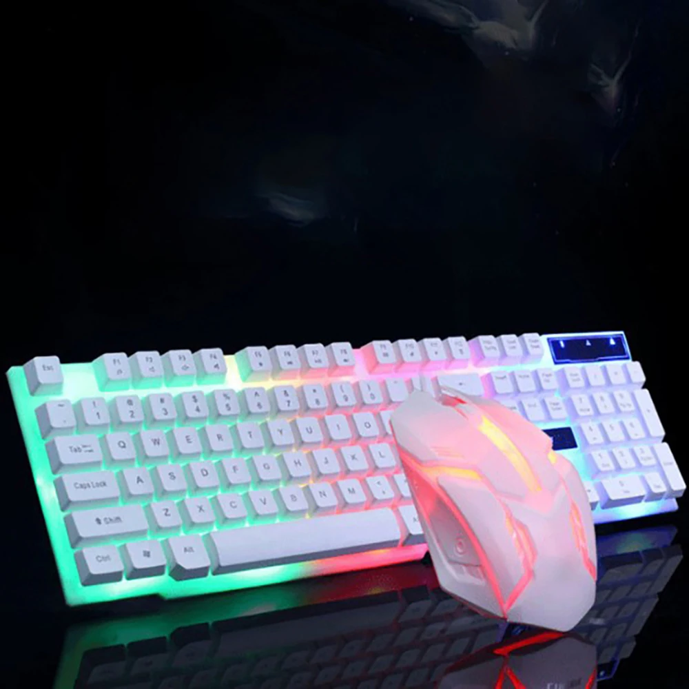 Gaming Keyboard And Mouse Set For Pc Computer Notebook Programmable Cool Lighting Ergonomic Usb Optical Device
Gaming Keyboard And Mouse Set For Pc Computer Notebook Programmable Cool Lighting Ergonomic Usb Optical Device