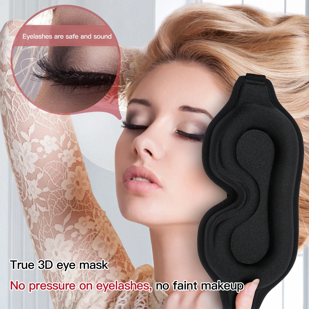 3D Sleep Mask Blocking Light Sleep Aid Soft Eye Patch Sleep Shade Cover Rest Relax Facial Eyeshade Breathable Woman Man
3D Sleep Mask Blocking Light Sleep Aid Soft Eye Patch Sleep Shade Cover Rest Relax Facial Eyeshade Breathable Woman Man