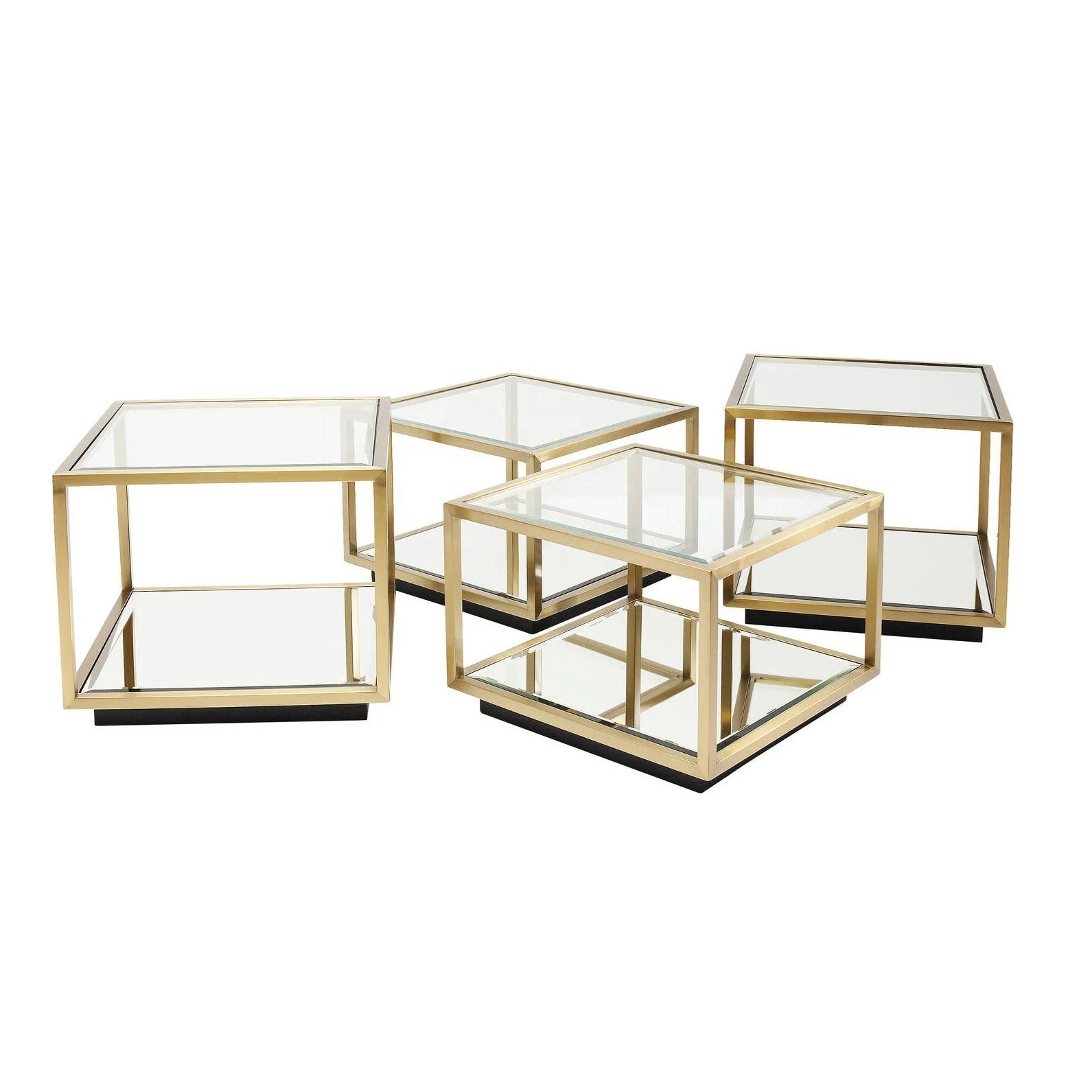 luxury mirrored stainless steel glass or marble top home sofa coffee table 
luxury mirrored stainless steel glass or marble top home sofa coffee table