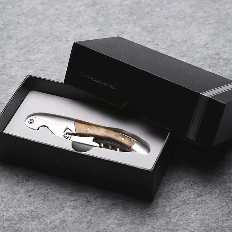 Wine Opener Corkscrew Wood Handle Beer Can Bottle Openers Stainless steel Professional Wine Accessories Portable Kitchen Utensil
Wine Opener Corkscrew Wood Handle Beer Can Bottle Openers Stainless steel Professional Wine Accessories Portable Kitchen Utensil