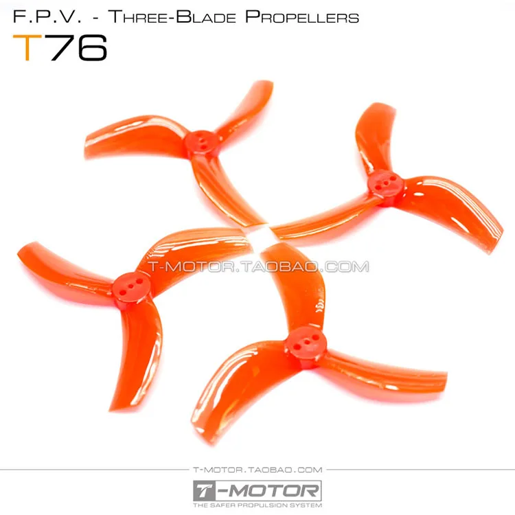 4pcs/2pairs T-MOTOR T76 3-blade 76mm propeller 3 inch CineWhoop Ducted match with F1507 without shaft RC FPV racing drone
4pcs/2pairs T-MOTOR T76 3-blade 76mm propeller 3 inch CineWhoop Ducted match with F1507 without shaft RC FPV racing drone