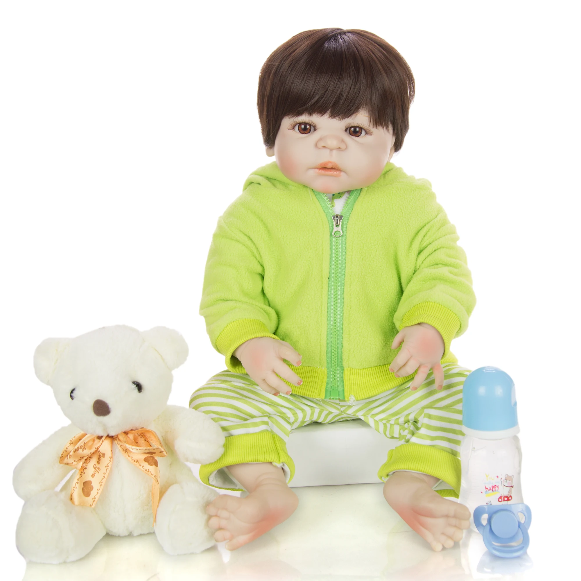 KEIUMI Whole Silicone Reborn Baby Dolls Newborn 23 Inch Vinyl Realistic Babies Dolls Waterproof Toy For Child Educational Gifts
KEIUMI Whole Silicone Reborn Baby Dolls Newborn 23 Inch Vinyl Realistic Babies Dolls Waterproof Toy For Child Educational Gifts
