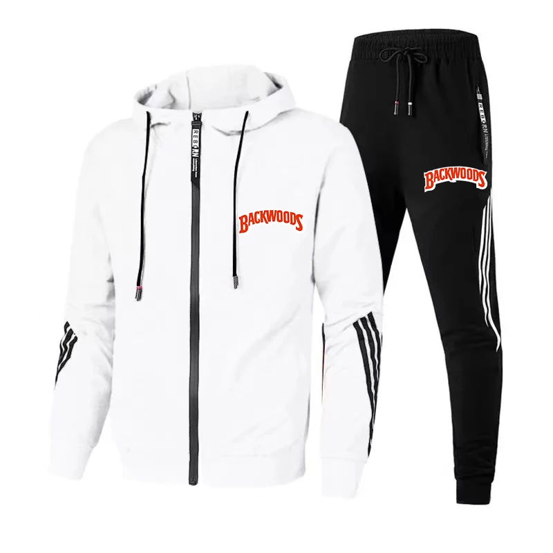 Backwoods Fashion Brand Men's Leisure Sets Hooded Zipper Jacket Sport Tracksuits Couples Sweat Suit Male 2Pcs Gym Fitness Suit
Backwoods Fashion Brand Men's Leisure Sets Hooded Zipper Jacket Sport Tracksuits Couples Sweat Suit Male 2Pcs Gym Fitness Suit