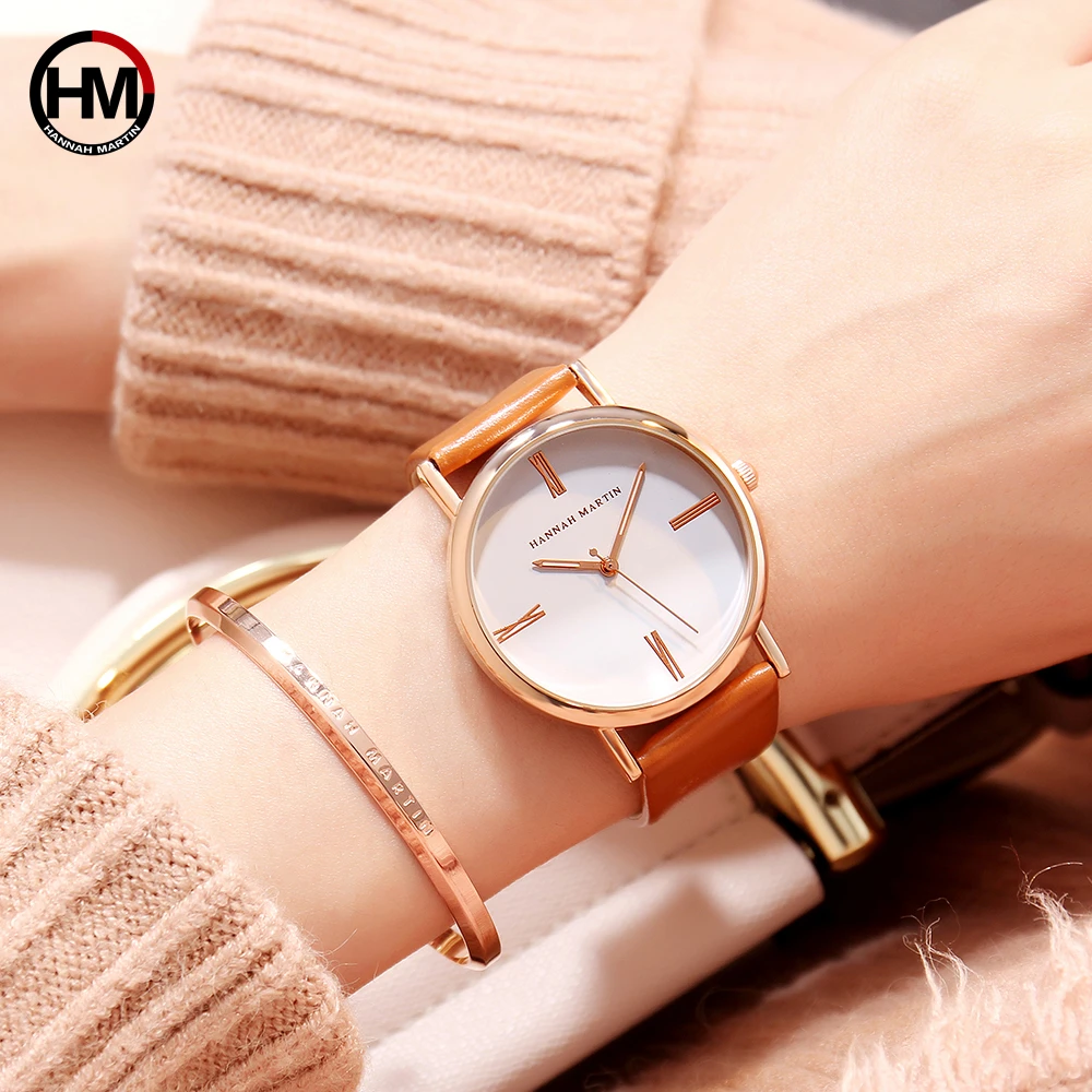 hannah martin New women fashion top Luxury Brand quartz sk clock relogio feminino Ladies rose gold brown watches bayan kol saati
hannah martin New women fashion top Luxury Brand quartz sk clock relogio feminino Ladies rose gold brown watches bayan kol saati