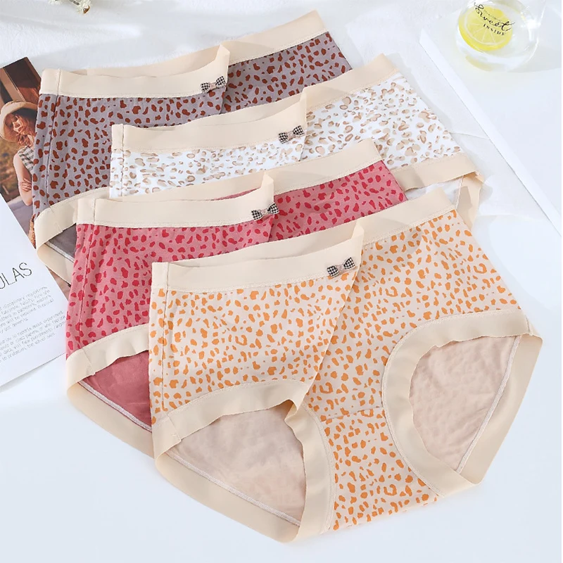 2Pcs Leopard Panties for Women Sexy Seamless Ladies Underwear Plus Size Comfortable Underpants Female Fashion Briefs
2Pcs Leopard Panties for Women Sexy Seamless Ladies Underwear Plus Size Comfortable Underpants Female Fashion Briefs