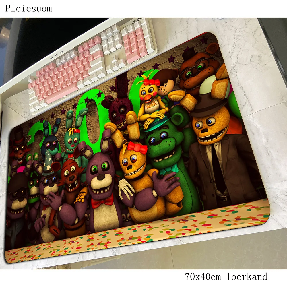 Five Nights at Freddy's mouse pad gamer Cartoon 70x40cm notbook mouse mat gaming mousepad Kawaii pad mouse PC desk padmouse mats
Five Nights at Freddy's mouse pad gamer Cartoon 70x40cm notbook mouse mat gaming mousepad Kawaii pad mouse PC desk padmouse mats