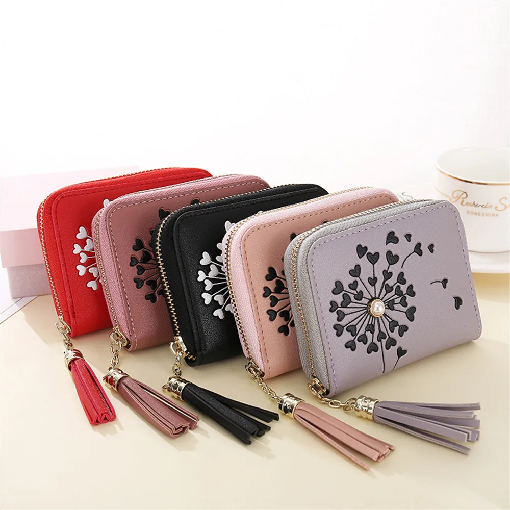 New Fashion Women Wallet Heart Shaped Tassel Wallets PU Leather Women Purse Ladies Zipper Female Card Holder Cute Short Wallet
New Fashion Women Wallet Heart Shaped Tassel Wallets PU Leather Women Purse Ladies Zipper Female Card Holder Cute Short Wallet