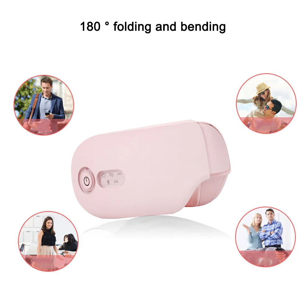 Bluetooth Massager Eye Mask Music Magnetic Air Pressure Heating Vibration Massage Relax Glasses Electric Eyescare Device
Bluetooth Massager Eye Mask Music Magnetic Air Pressure Heating Vibration Massage Relax Glasses Electric Eyescare Device