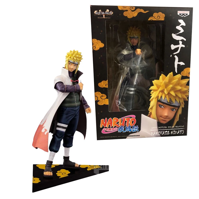 BANDAI NARUTO SHIPPDUEN Anime Figure Naruto Namikaze Minato Father And Son Action Figure Collection Model Toy For Kids 
BANDAI NARUTO SHIPPDUEN Anime Figure Naruto Namikaze Minato Father And Son Action Figure Collection Model Toy For Kids