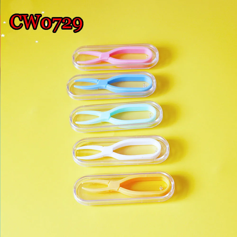 Soft Silicone Scissors Tweezers Color Plastic Contact Lens Tweezers with Clear Box Cosmetic Tool акссесуары CW0729
Soft Silicone Scissors Tweezers Color Plastic Contact Lens Tweezers with Clear Box Cosmetic Tool акссесуары CW0729