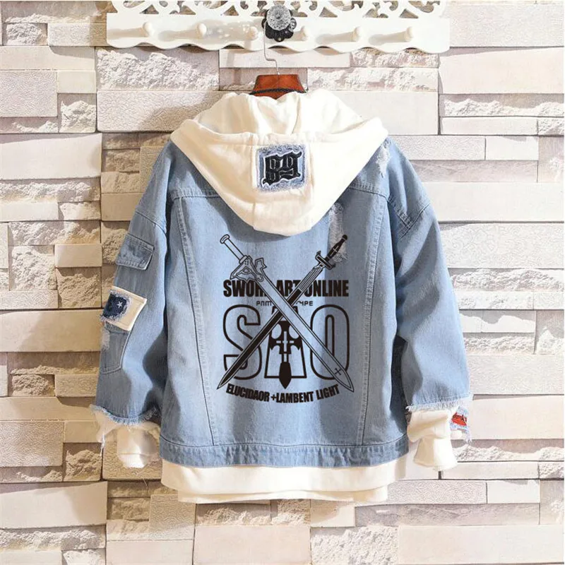 Denim Jacket My Hero Academia Shoto Todoroki Popular Cosplay Costumes Attack On Titan Fate Blue Hoodie For Girl Boy
Denim Jacket My Hero Academia Shoto Todoroki Popular Cosplay Costumes Attack On Titan Fate Blue Hoodie For Girl Boy