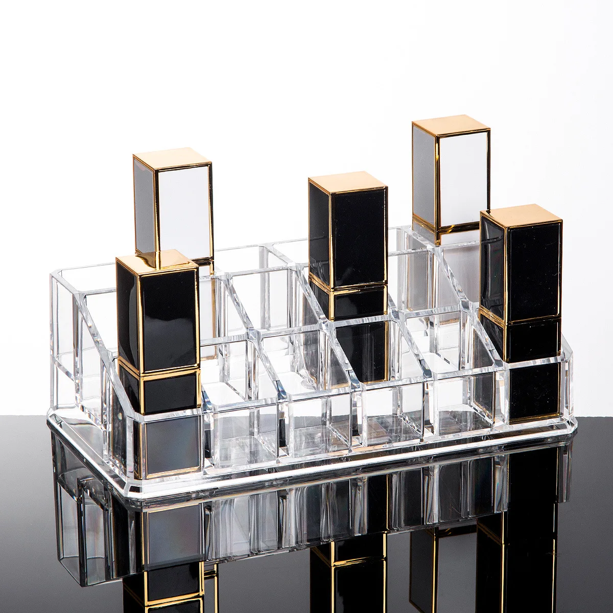 18 Lipstick Storage Transparent Makeup Container Bathroom Transparent Storage Durable Acrylic Cosmetics Organizer
18 Lipstick Storage Transparent Makeup Container Bathroom Transparent Storage Durable Acrylic Cosmetics Organizer