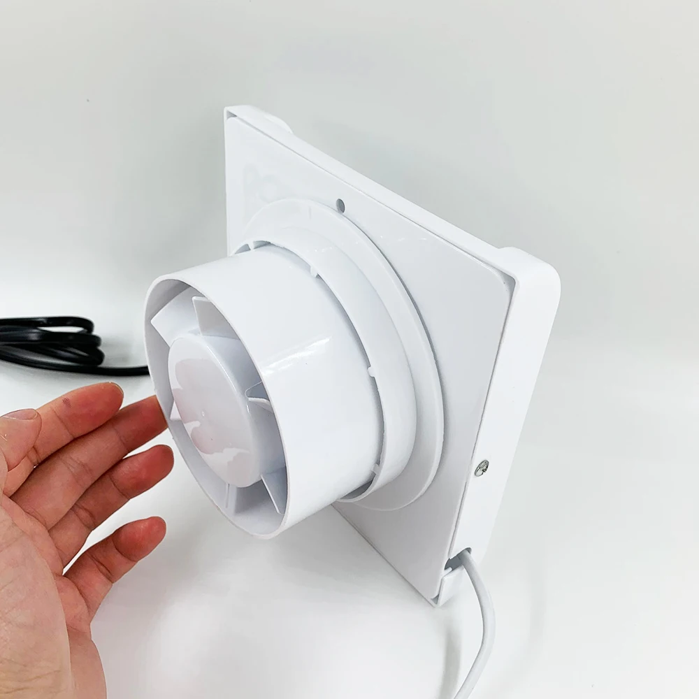 4 дюймовый бесшумный вытяжной вентилятор вентиляторы для кухонного туалета стен