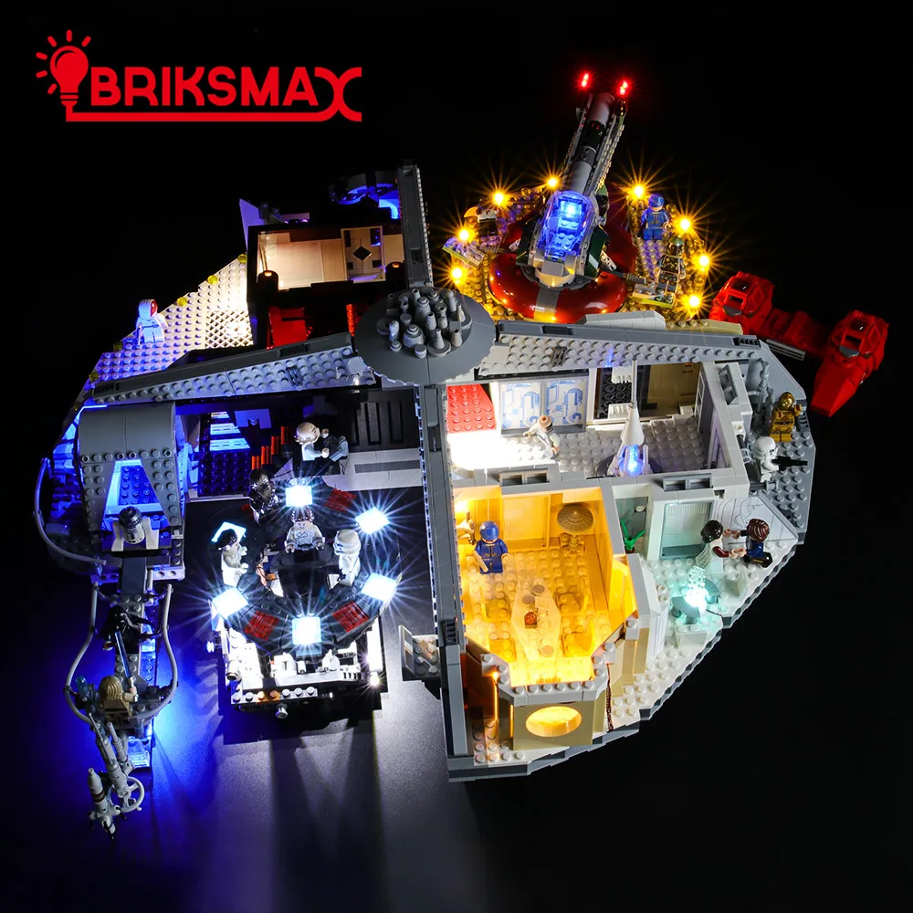 Комплект BriksMax светильник для 75222 предательства в облачном городе (модель