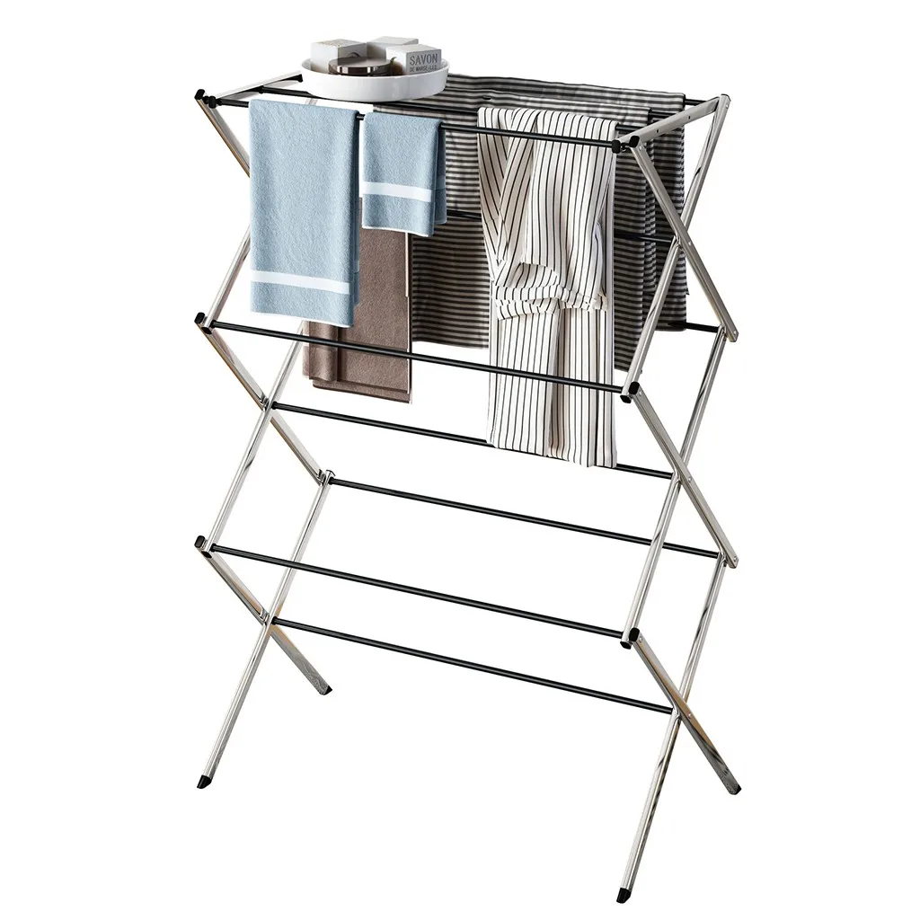 Multi-layer Coat Rack Foldable Drying Rack Floor Hanger Storage Horse Extendable Telescopic Clothes Dryer For Hang Laundry
Multi-layer Coat Rack Foldable Drying Rack Floor Hanger Storage Horse Extendable Telescopic Clothes Dryer For Hang Laundry