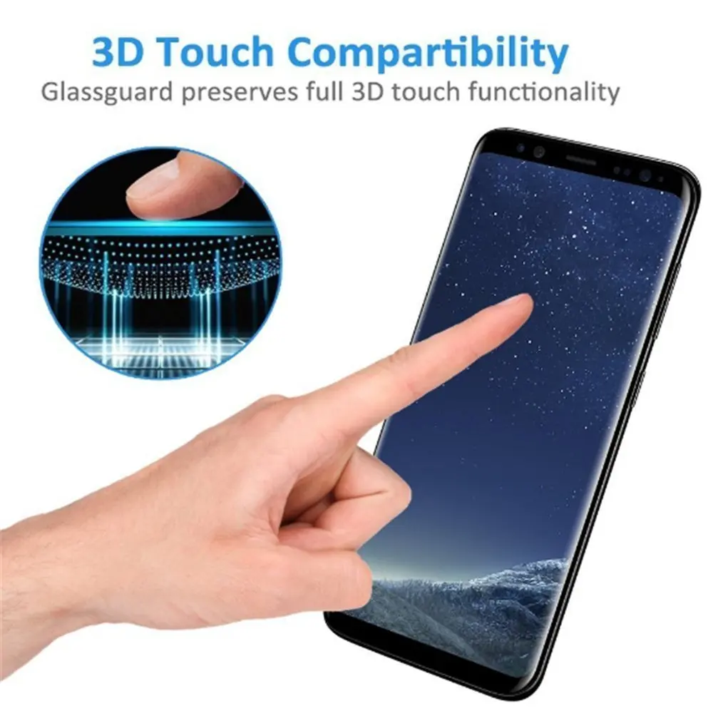 Антишпионское закаленное стекло для Samsung Galaxy A9 star A9/A8/A7 2018 J8/J6/J4 plus защитная пленка