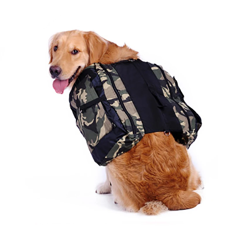 Outdoor Medium Large Waterproof Dog Bag Camouflage Carrier Backpack Storage Snack Saddle Bags Portable Travel Training Backpack
Outdoor Medium Large Waterproof Dog Bag Camouflage Carrier Backpack Storage Snack Saddle Bags Portable Travel Training Backpack