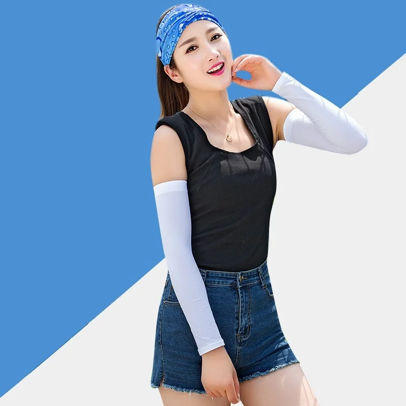 Outdoor sports summer sun protection sleeves Golf seamless ice silk sleeves Driving and riding ice silk arm sleeves
Outdoor sports summer sun protection sleeves Golf seamless ice silk sleeves Driving and riding ice silk arm sleeves