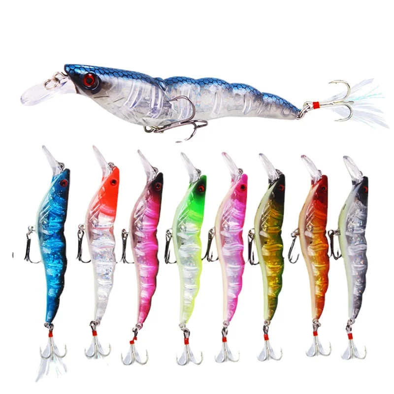 9.5cm/13.6g Model Fishing Lures Soft Bait Shrimp Fake Baits Prawn Lure Fishy Smell Artificial Trout Bait Hook Sea Fishing Tackle
9.5cm/13.6g Model Fishing Lures Soft Bait Shrimp Fake Baits Prawn Lure Fishy Smell Artificial Trout Bait Hook Sea Fishing Tackle