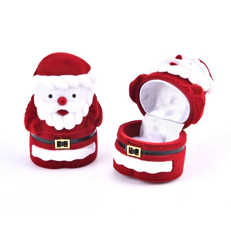 Christmas Velvet Gift Box Santa Claus Jewelry Box Ring Box Snowman Ring Case Earrings Holder For Jewelry Display
Christmas Velvet Gift Box Santa Claus Jewelry Box Ring Box Snowman Ring Case Earrings Holder For Jewelry Display