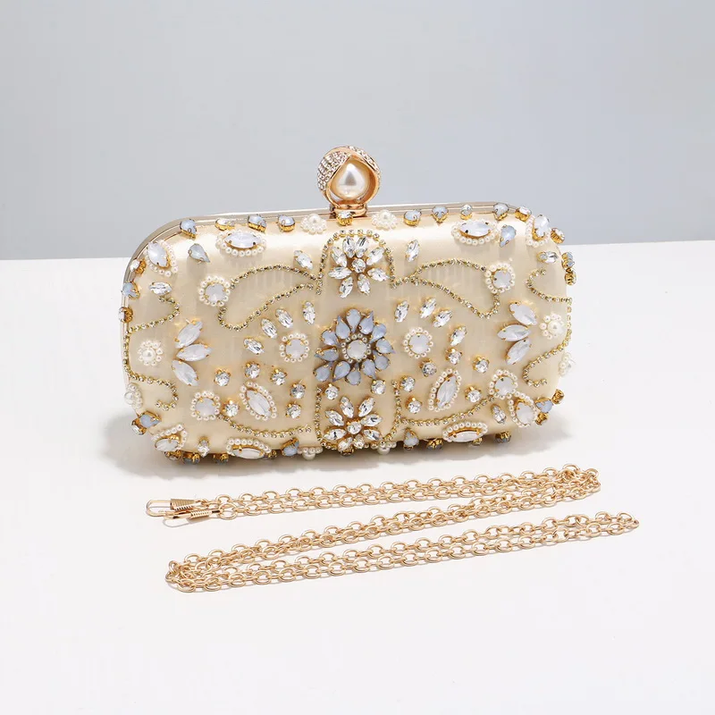Small Beaded Clutch Purse Elegant Black Evening Bags Wedding Party Clutch Handbag Metal Chain Shoulder Bags
Small Beaded Clutch Purse Elegant Black Evening Bags Wedding Party Clutch Handbag Metal Chain Shoulder Bags