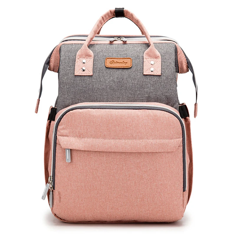 Fashion Mommy Outdoor Travel Baby Nappy Changing Expandable Baby Bed Diaper Bag Backpack
Fashion Mommy Outdoor Travel Baby Nappy Changing Expandable Baby Bed Diaper Bag Backpack