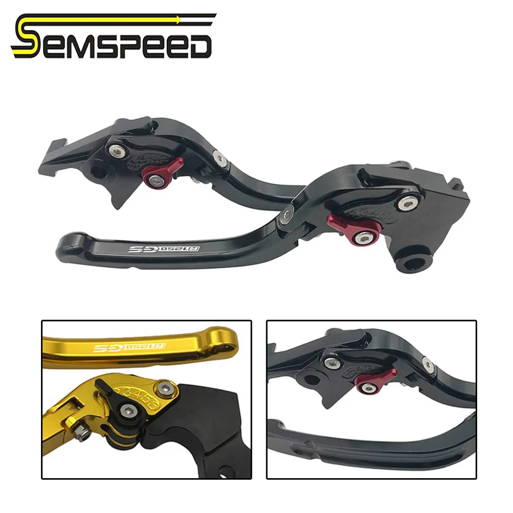 SEMSPEED регулируемые мотоциклетные складные тормозные рычаги сцепления для BMW R1200GS