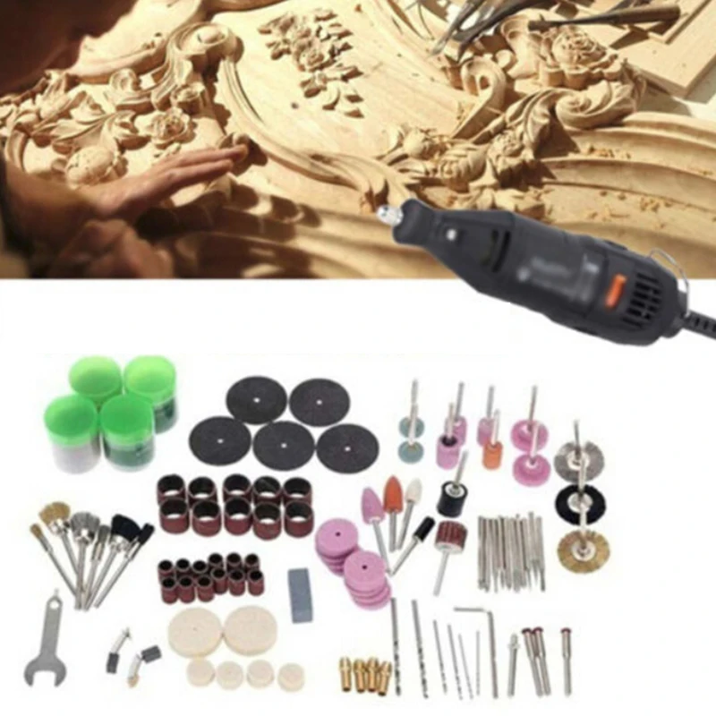 Drill Electric Grinder kit Discs Polishing Cleaning Multi functional Rotary Tools 105pcs
Drill Electric Grinder kit Discs Polishing Cleaning Multi functional Rotary Tools 105pcs