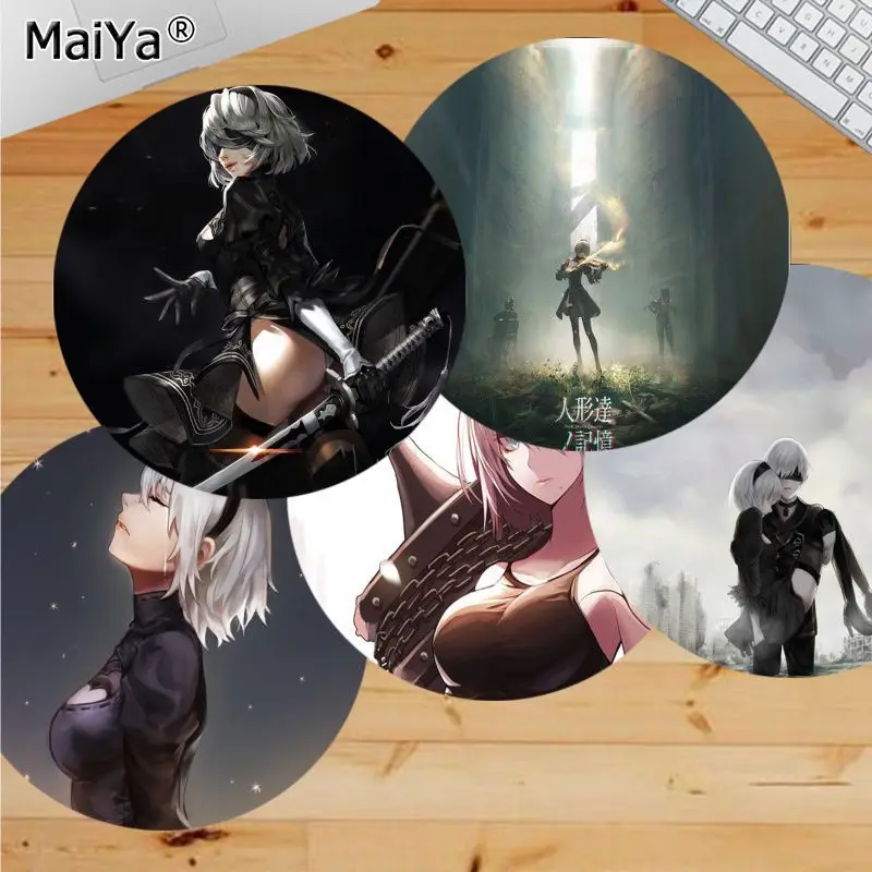 Maiya Non Slip PC NieR Automata gamer play mats round gaming Mousepad gaming Mousepad Rug For PC Laptop Notebook
Maiya Non Slip PC NieR Automata gamer play mats round gaming Mousepad gaming Mousepad Rug For PC Laptop Notebook