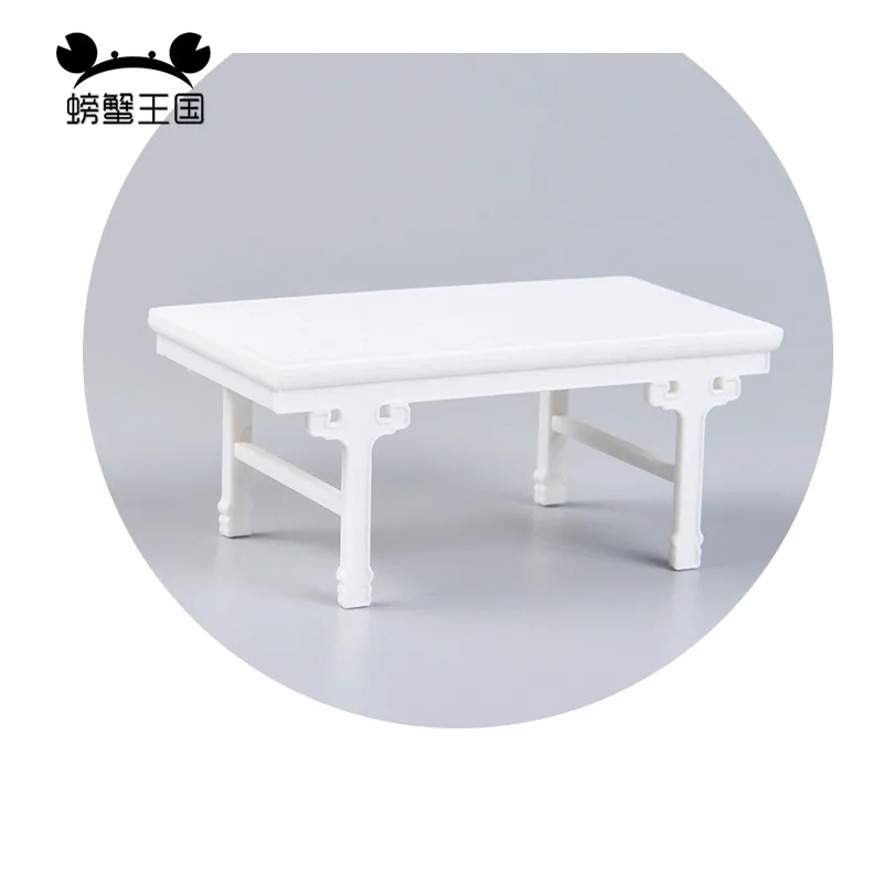 10pcs 1:25 Chinese Style Plastic Painting Table Model Dollhouse Furniture Miniature Doll White Accessories
10pcs 1:25 Chinese Style Plastic Painting Table Model Dollhouse Furniture Miniature Doll White Accessories