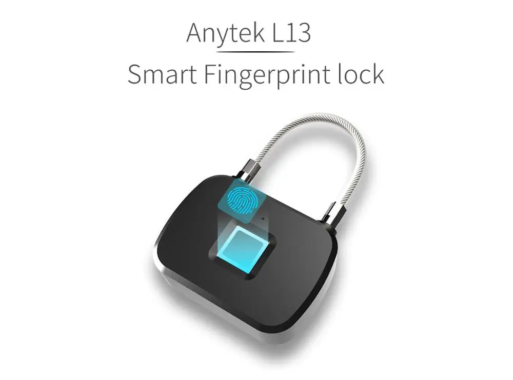 Smart Door Lock Security Keyless Fingerprint Smart Padlock USB Rechargeable Home Luggage Case Bag Lock
Smart Door Lock Security Keyless Fingerprint Smart Padlock USB Rechargeable Home Luggage Case Bag Lock