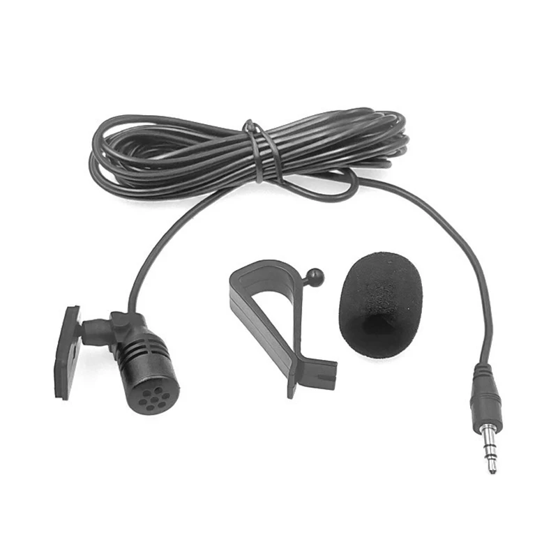 Портативный внешний микрофон 3 5 мм стерео разъем автомобильный мини-микрофон