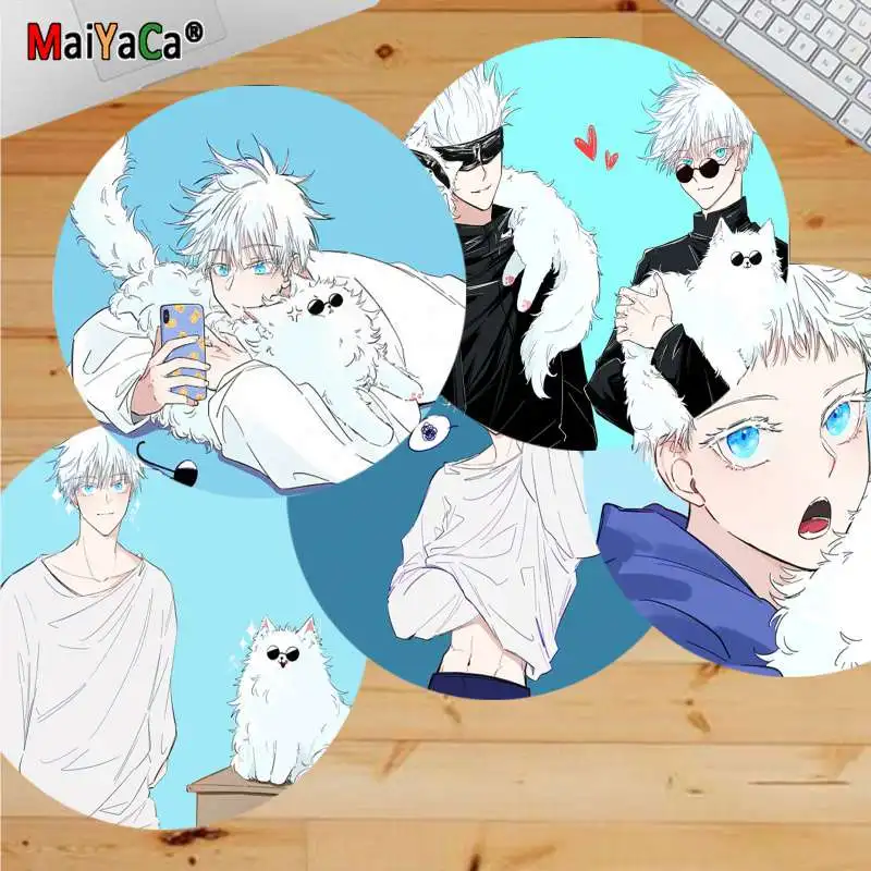 Maiyaca Anime Jujutsu Kaisen Gojo Satoru cute cat Gamer Speed Mice Retail Small Rubber Mousepad gaming Mousepad Rug For Laptop
Maiyaca Anime Jujutsu Kaisen Gojo Satoru cute cat Gamer Speed Mice Retail Small Rubber Mousepad gaming Mousepad Rug For Laptop