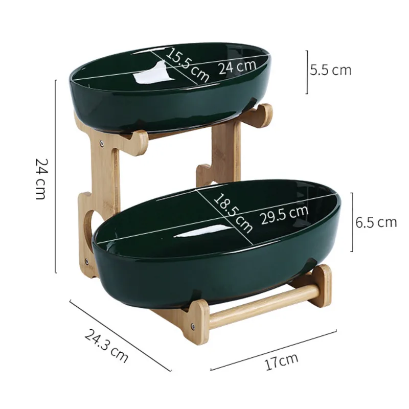 Creative Ceramic Candy Dish Multi-layer Fruit Sushi Plate Snack Plate Creative Modern Dried Fruit Dessert Basket Dinnerware
Creative Ceramic Candy Dish Multi-layer Fruit Sushi Plate Snack Plate Creative Modern Dried Fruit Dessert Basket Dinnerware