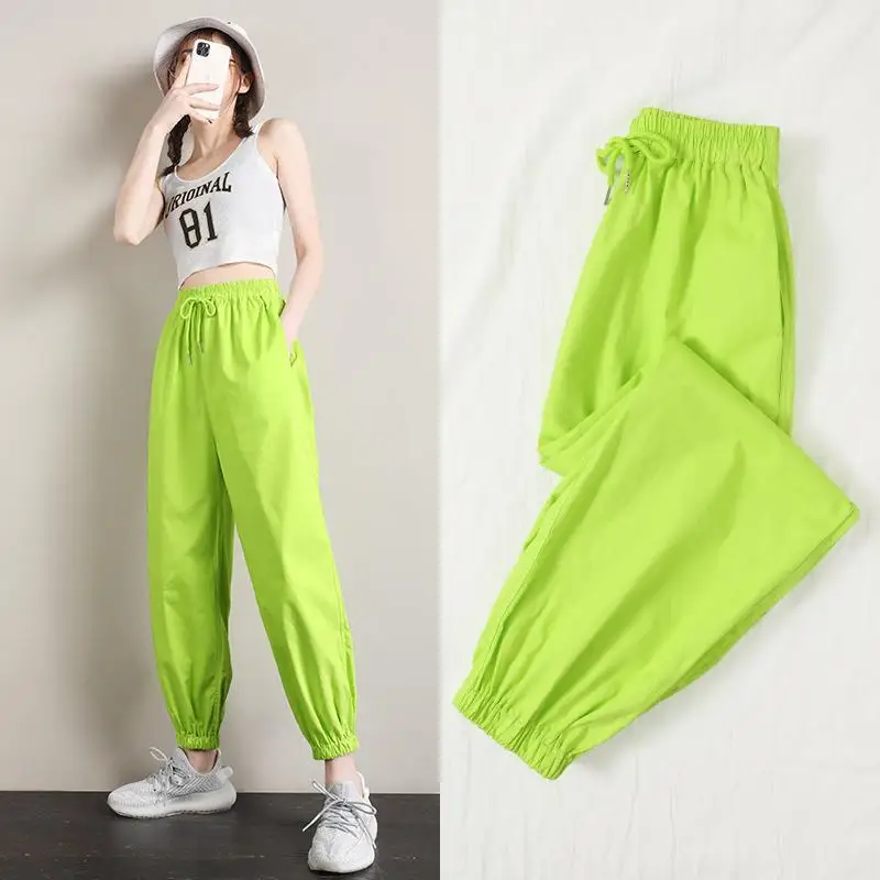 Women's Casual Pants Punk Harem Trousers Ladies Autumn High Waist Hip Hop Boyfriends Long Pants Female Green Yellow Plus Size
Women's Casual Pants Punk Harem Trousers Ladies Autumn High Waist Hip Hop Boyfriends Long Pants Female Green Yellow Plus Size
