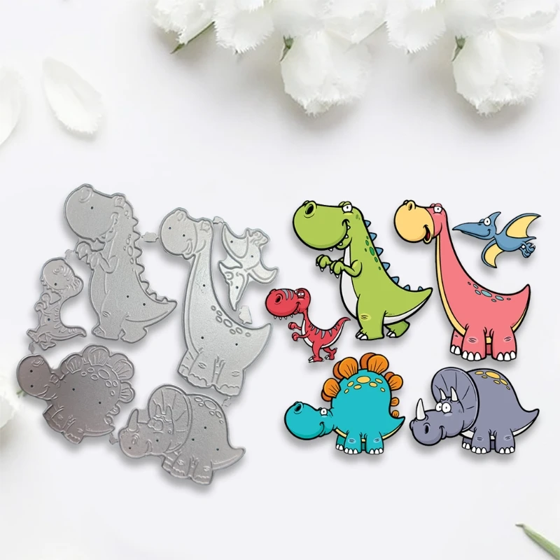 Dinosaur Metal Cutting Dies Stencil Scrapbooking DIY Album Stamp Paper Card Mold Embossing Decoration Craft
Dinosaur Metal Cutting Dies Stencil Scrapbooking DIY Album Stamp Paper Card Mold Embossing Decoration Craft
