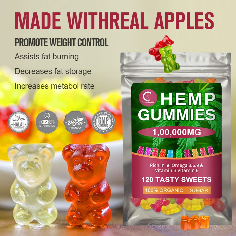 GPGP Greenpeople Hemp Gummies Relieve Anxiety&Pressure Runchang Tongbian Relieve Pain Help Deep Sleep Health Care Products
GPGP Greenpeople Hemp Gummies Relieve Anxiety&Pressure Runchang Tongbian Relieve Pain Help Deep Sleep Health Care Products