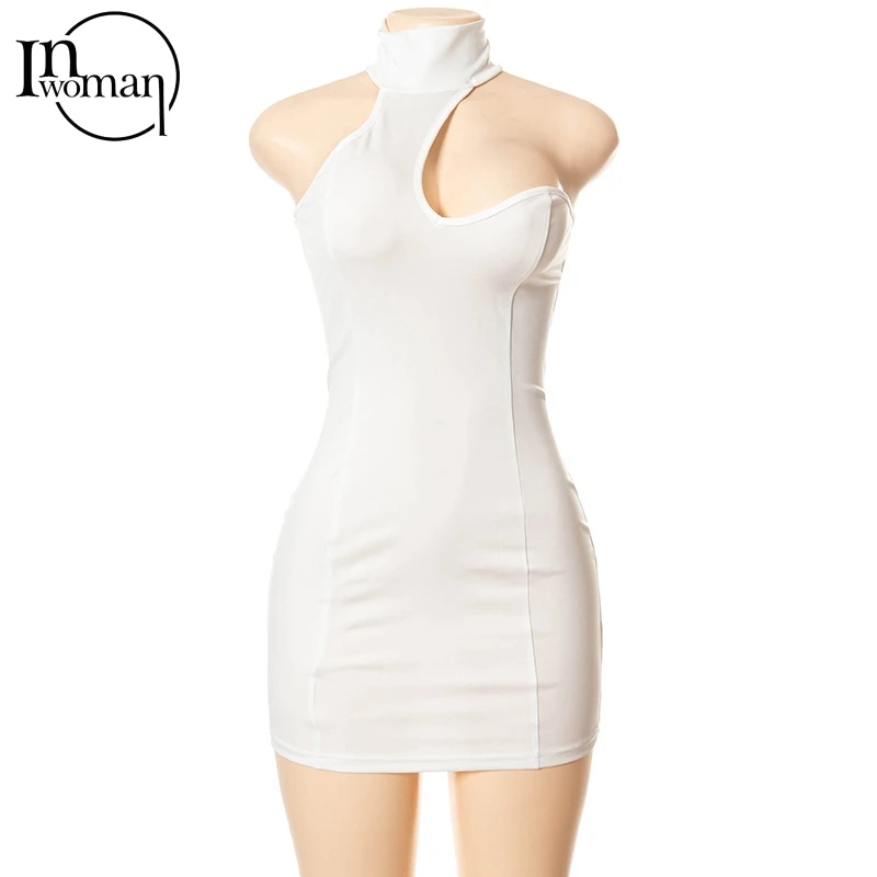 INWOMAN Summer Bodycon Wrap Sexy Pencil Mini Tank Dress asymmetrical Backless Short Dress Ladies Party Clubwear Skinny Dresses
INWOMAN Summer Bodycon Wrap Sexy Pencil Mini Tank Dress asymmetrical Backless Short Dress Ladies Party Clubwear Skinny Dresses