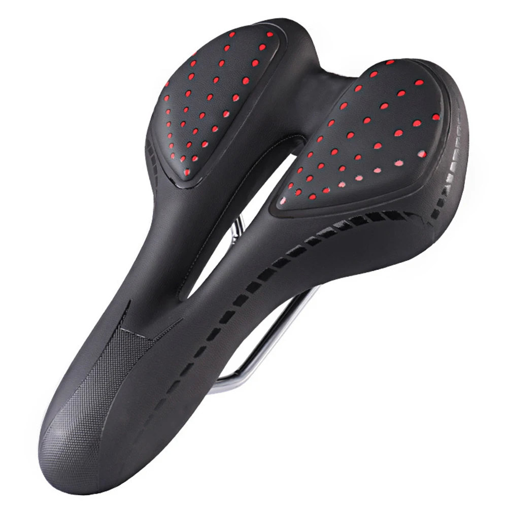 Shock Absorbing Hollow Bicycle Saddle Anti-skid PU Leather Soft Mountain Bike Saddle MTB Road Cycling Seat Bicycle Accessories
Shock Absorbing Hollow Bicycle Saddle Anti-skid PU Leather Soft Mountain Bike Saddle MTB Road Cycling Seat Bicycle Accessories