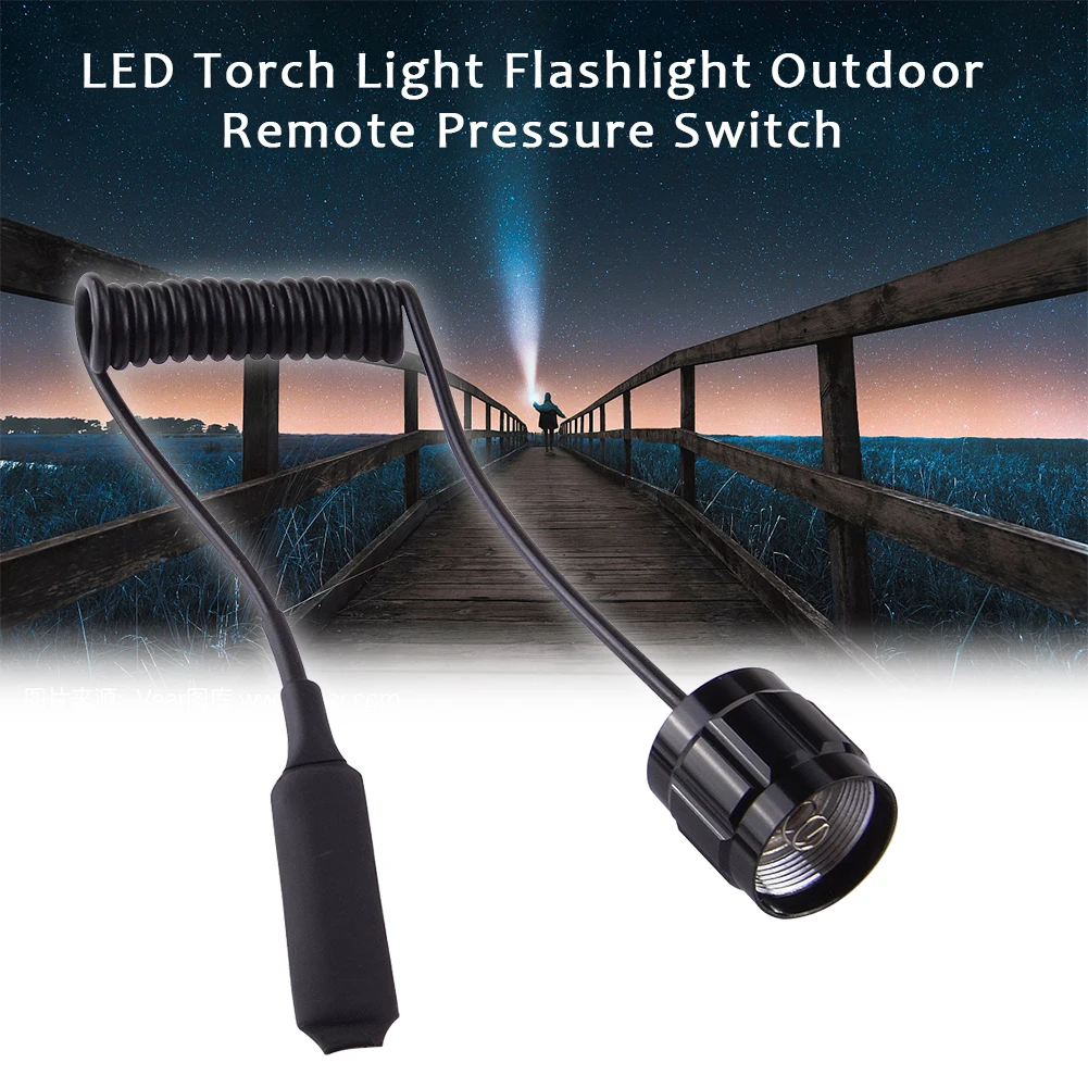501B LED Torch Light Military Flashlight Accessories Black Outdoor Tactical Remote Pressure Switch Aluminum Alloy Hunting Tail
501B LED Torch Light Military Flashlight Accessories Black Outdoor Tactical Remote Pressure Switch Aluminum Alloy Hunting Tail