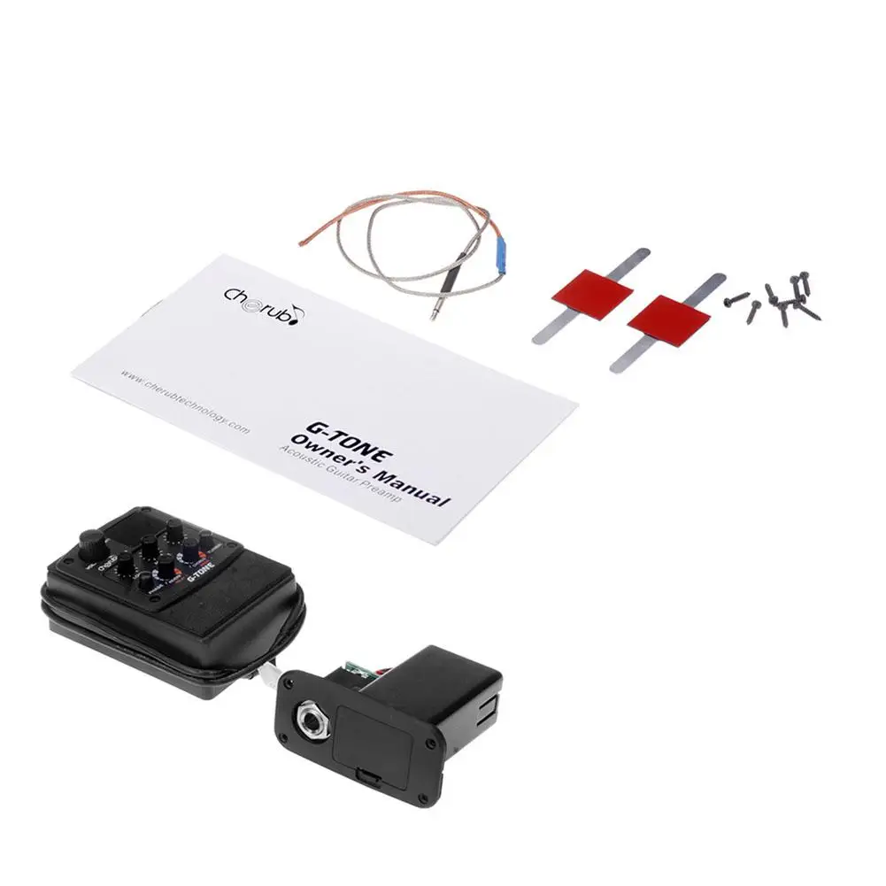 Guitar Pickup 3-Band EQ Equalizer LCD Tuner with Reverb/Delay/Chorus/Wide Effects Preamp Piezo Pickup On For Acoustic Guitar
Guitar Pickup 3-Band EQ Equalizer LCD Tuner with Reverb/Delay/Chorus/Wide Effects Preamp Piezo Pickup On For Acoustic Guitar