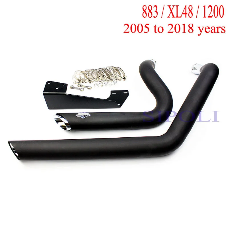 Vintage Motorcycle Harley 883 / XL48 / 1200 Motorcycle Exhaust Muffler Full Systems Link Pipe 2005 to 2018 Years
Vintage Motorcycle Harley 883 / XL48 / 1200 Motorcycle Exhaust Muffler Full Systems Link Pipe 2005 to 2018 Years