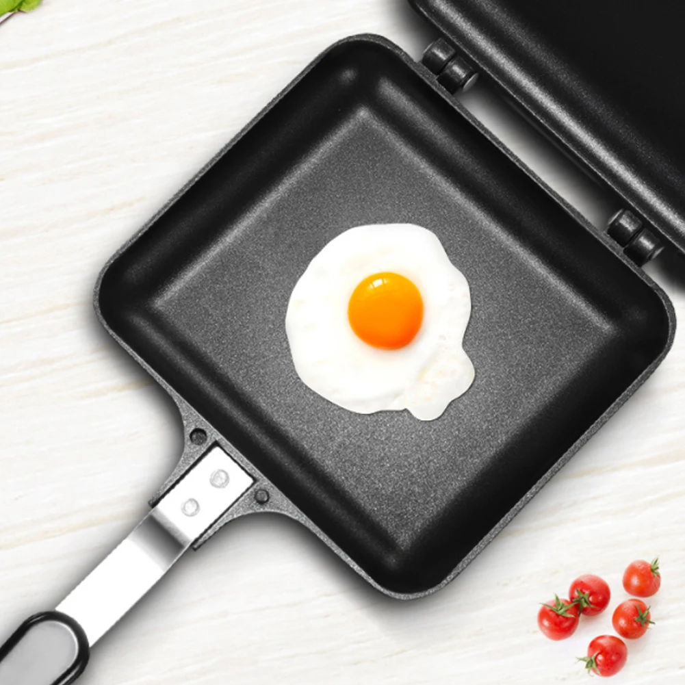 Detachable Double-Sided Frying Pan Non-Stick Foldable Frying Pan Sandwich Mold for Waffles Bread Eggs Meat
Detachable Double-Sided Frying Pan Non-Stick Foldable Frying Pan Sandwich Mold for Waffles Bread Eggs Meat
