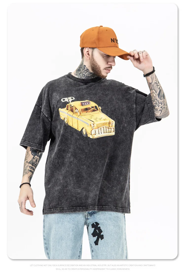 2021 Summer Hip Hop Concert with Heavy Wash Short Sleeve T-Shirt Man High Street Travis Scotts ASTROWORLD 1:1 Quality Clothing
2021 Summer Hip Hop Concert with Heavy Wash Short Sleeve T-Shirt Man High Street Travis Scotts ASTROWORLD 1:1 Quality Clothing