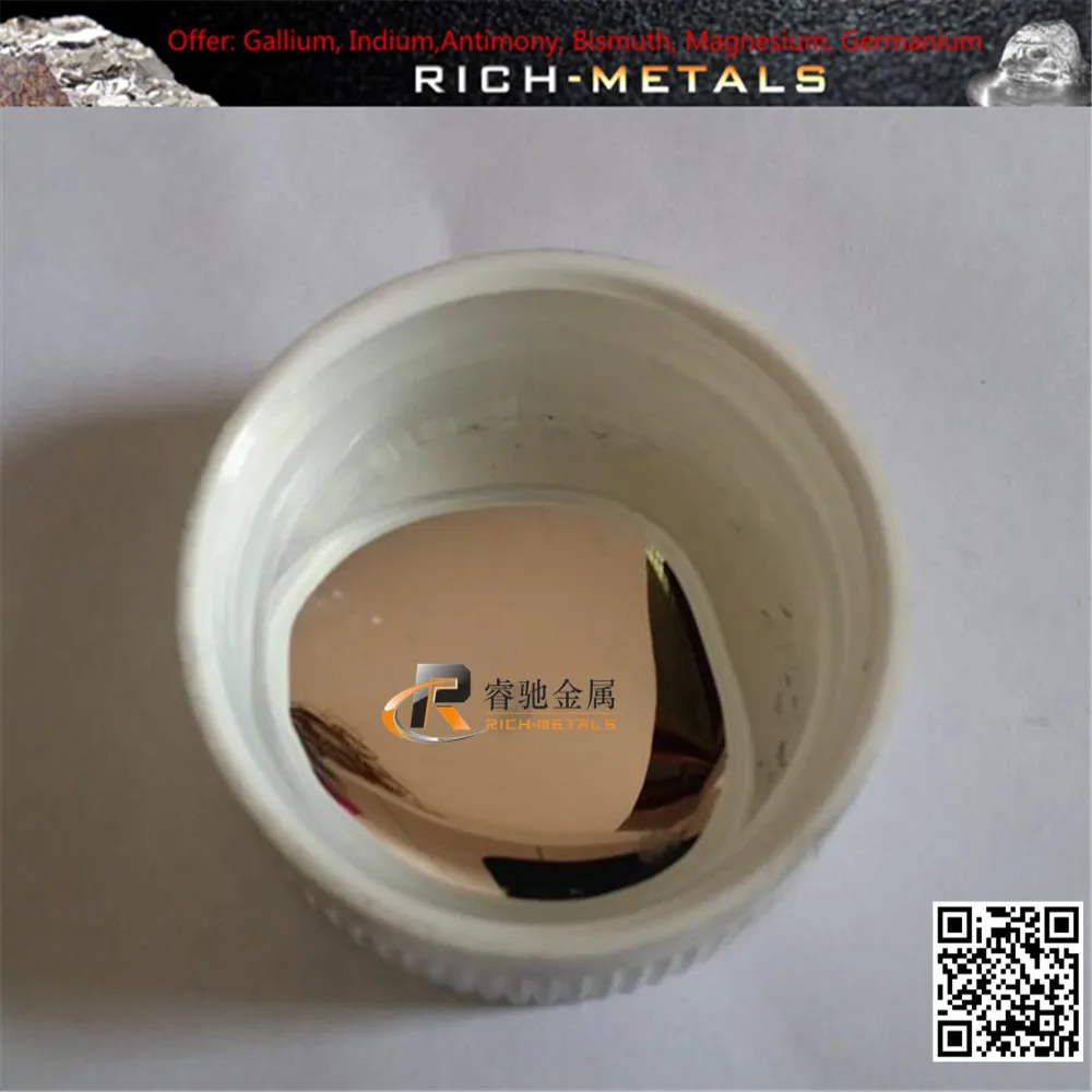Металл Galinstan (Эвтектический сплав GaInSn) 99.99% 10 кг компания Changsha Rich nutrous Metals Co.