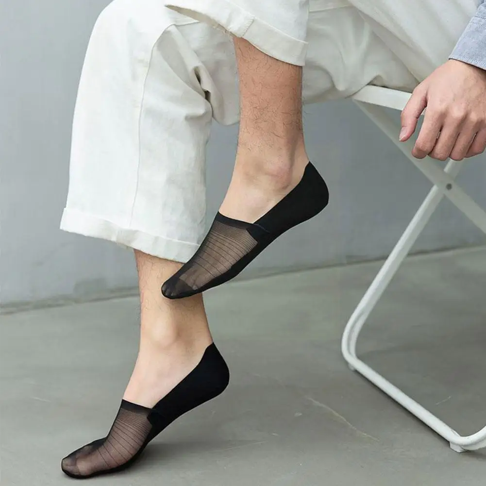 Man Short Socks Summer Non-slip Silicone Invisble Fashion Color Casual Black Short Socks White Male Thin Pure Breathable So R6u9
Man Short Socks Summer Non-slip Silicone Invisble Fashion Color Casual Black Short Socks White Male Thin Pure Breathable So R6u9