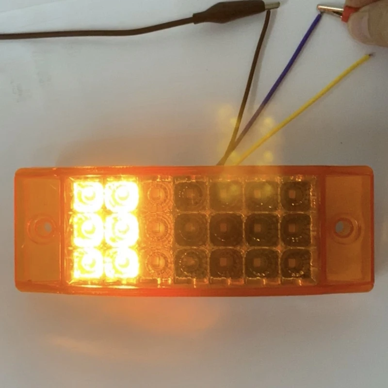 Universal 12-24V 21LED Side Lights Signals Light LED Flowing Water Flashing Running Light for Truck Trailers
Universal 12-24V 21LED Side Lights Signals Light LED Flowing Water Flashing Running Light for Truck Trailers