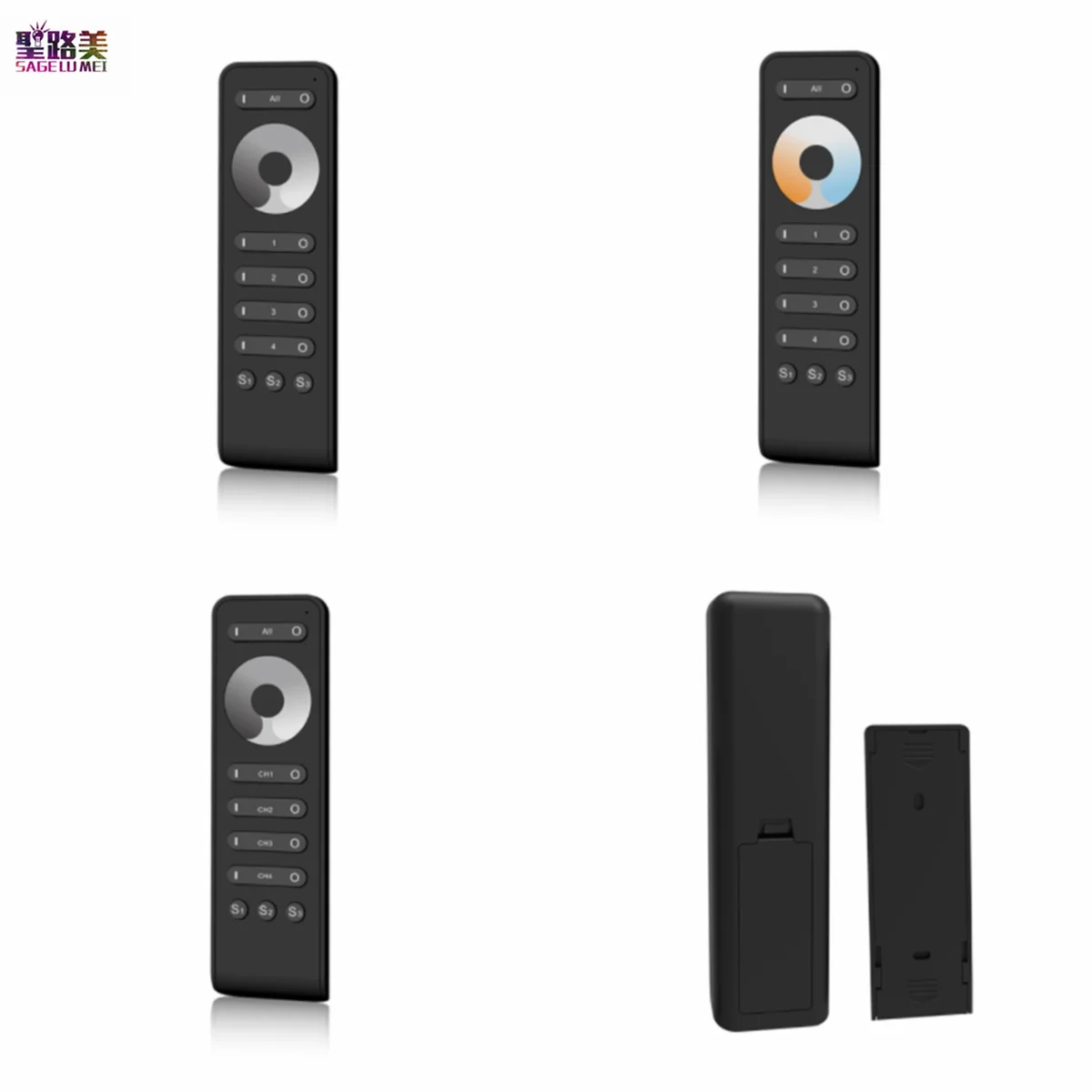 RS1 4 Zones Dimming / RS2 Color Temperature / RS6 4 Channels Dimming Remote work with Skydance Single color or CCT Controller
RS1 4 Zones Dimming / RS2 Color Temperature / RS6 4 Channels Dimming Remote work with Skydance Single color or CCT Controller